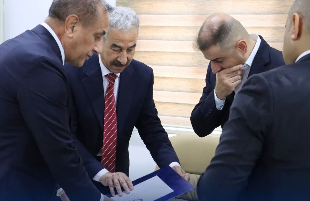 لجنة قواعد الامتثال الوزارية جامعة النبراس للاطلاع على واقع الجامعة