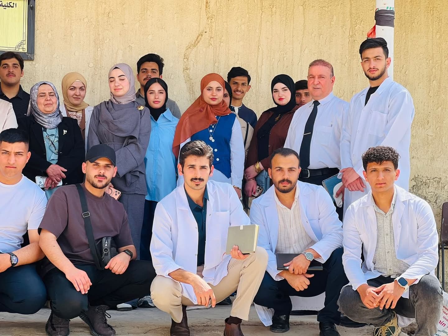 سفرة علمية لطلبة المرحلة الاولى في قسم هندسة تقنيات البناء والانشاءات